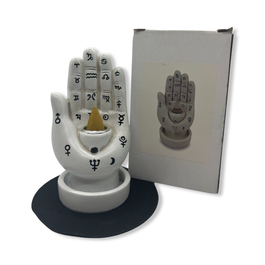 Palmistry Hand Backflow Burner