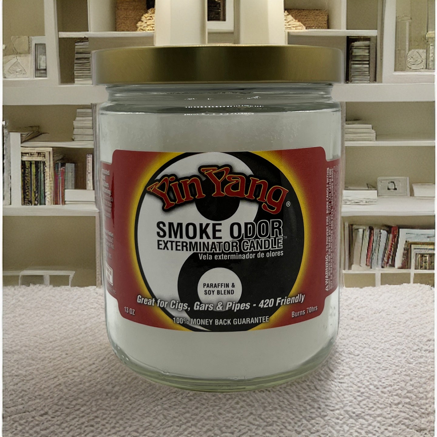 Smoke Odor Exterminator Candle - Yin Yang