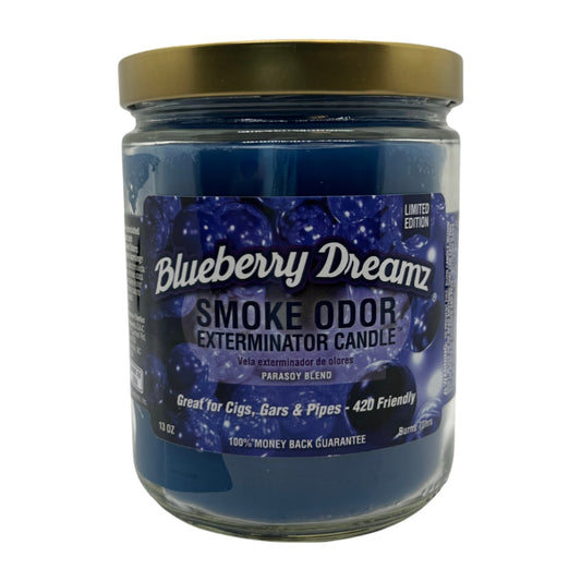Smoke Exterminator Candle - Blueberry Dreamz