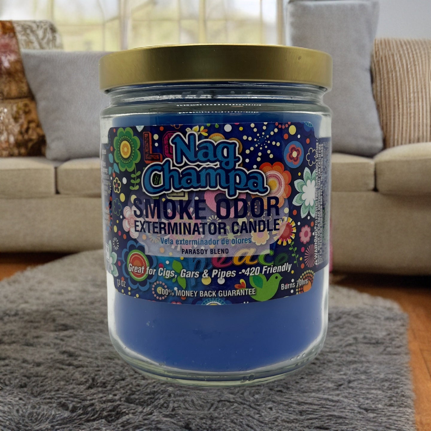 Smoke Exterminator Candle - Nag Champa