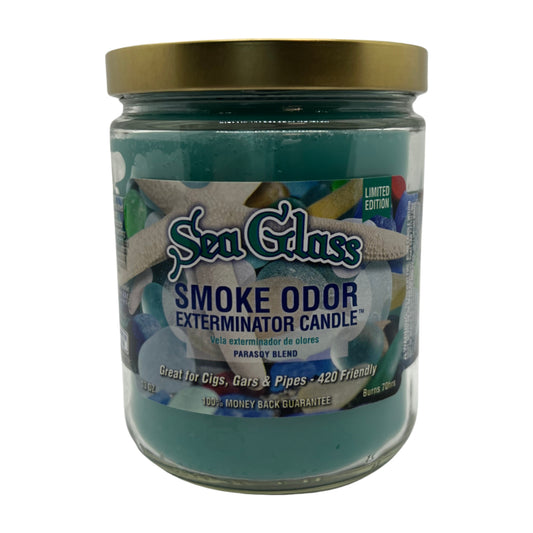 Smoke Odor Exterminator Candle - Sea Glass
