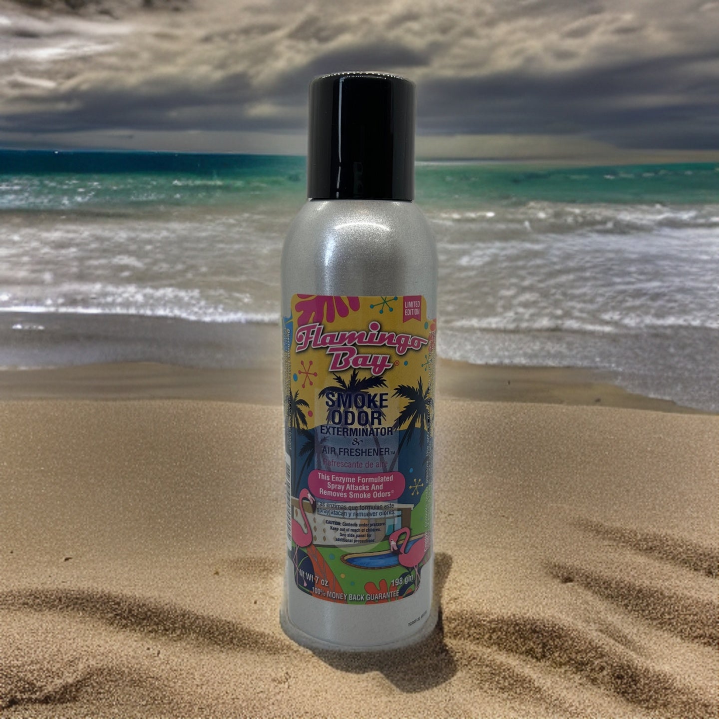 Smoke Odor Exterminator & Air Freshner - Flamingo Bay 7oz