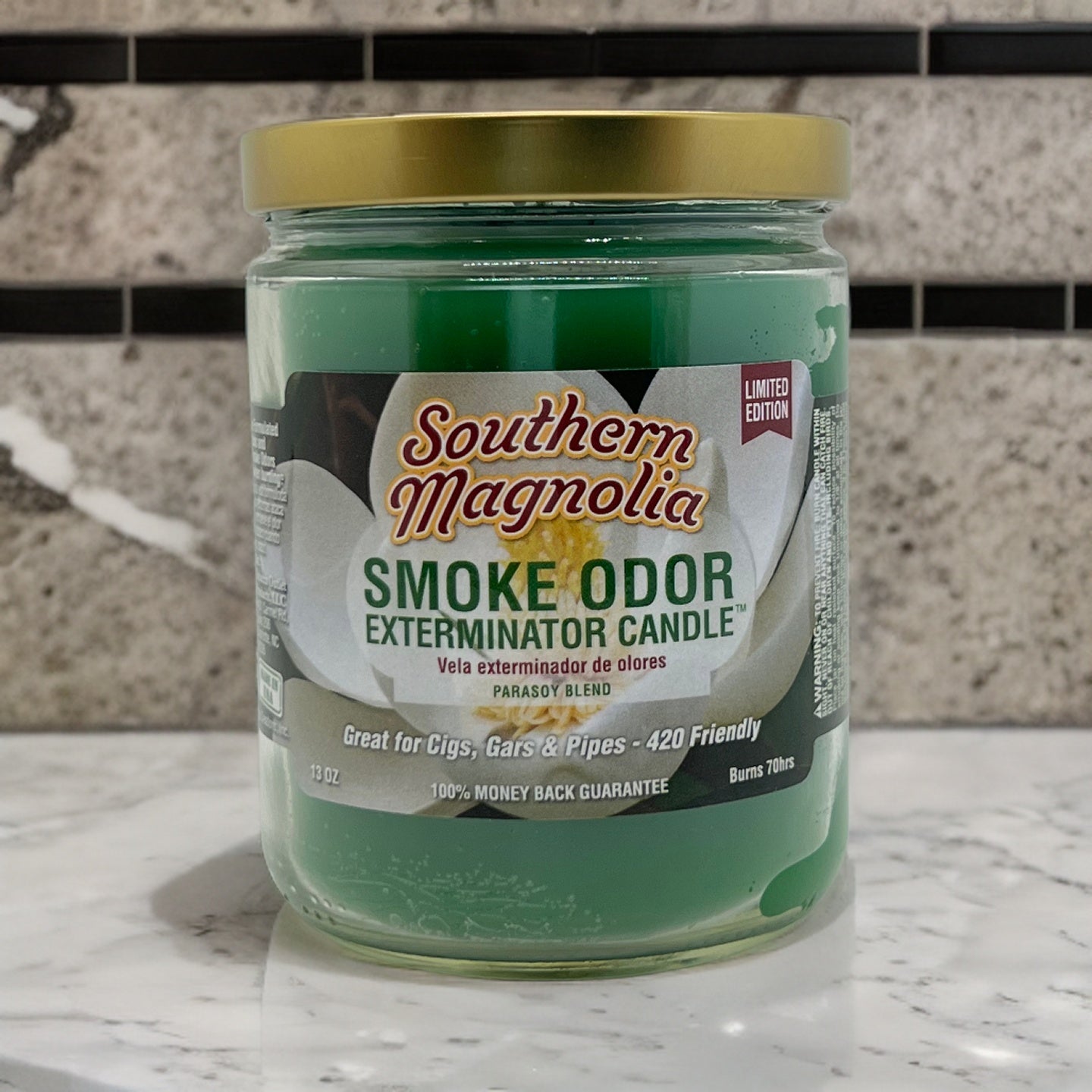 Smoke Odor Exterminator Candle - Southern Magnolia
