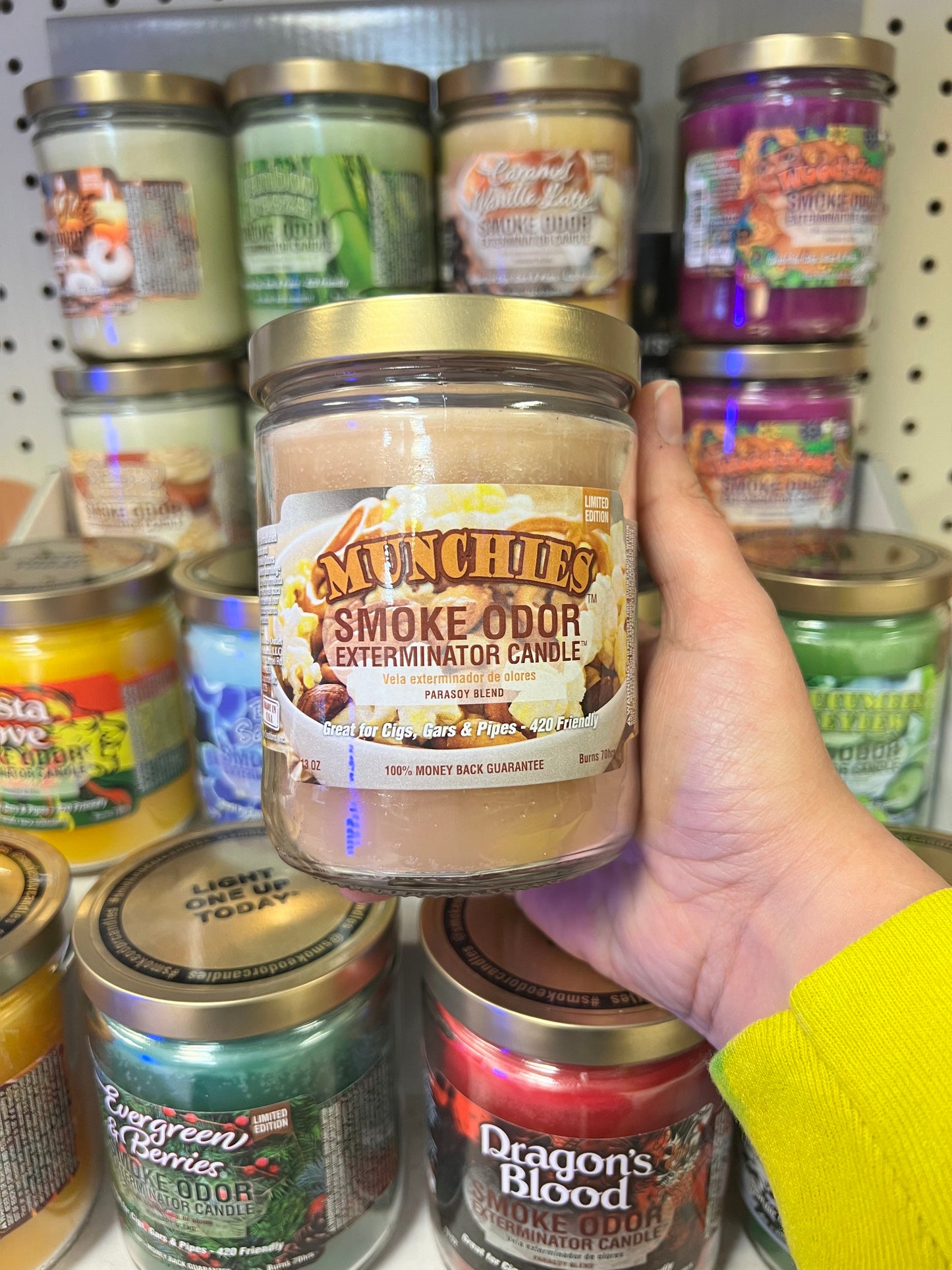 Smoke Odor Exterminator Candle Munchies