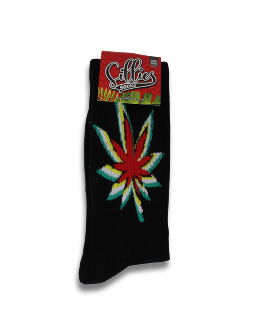 Sillies Socks One Size - 4 Color Hemp Leaf
