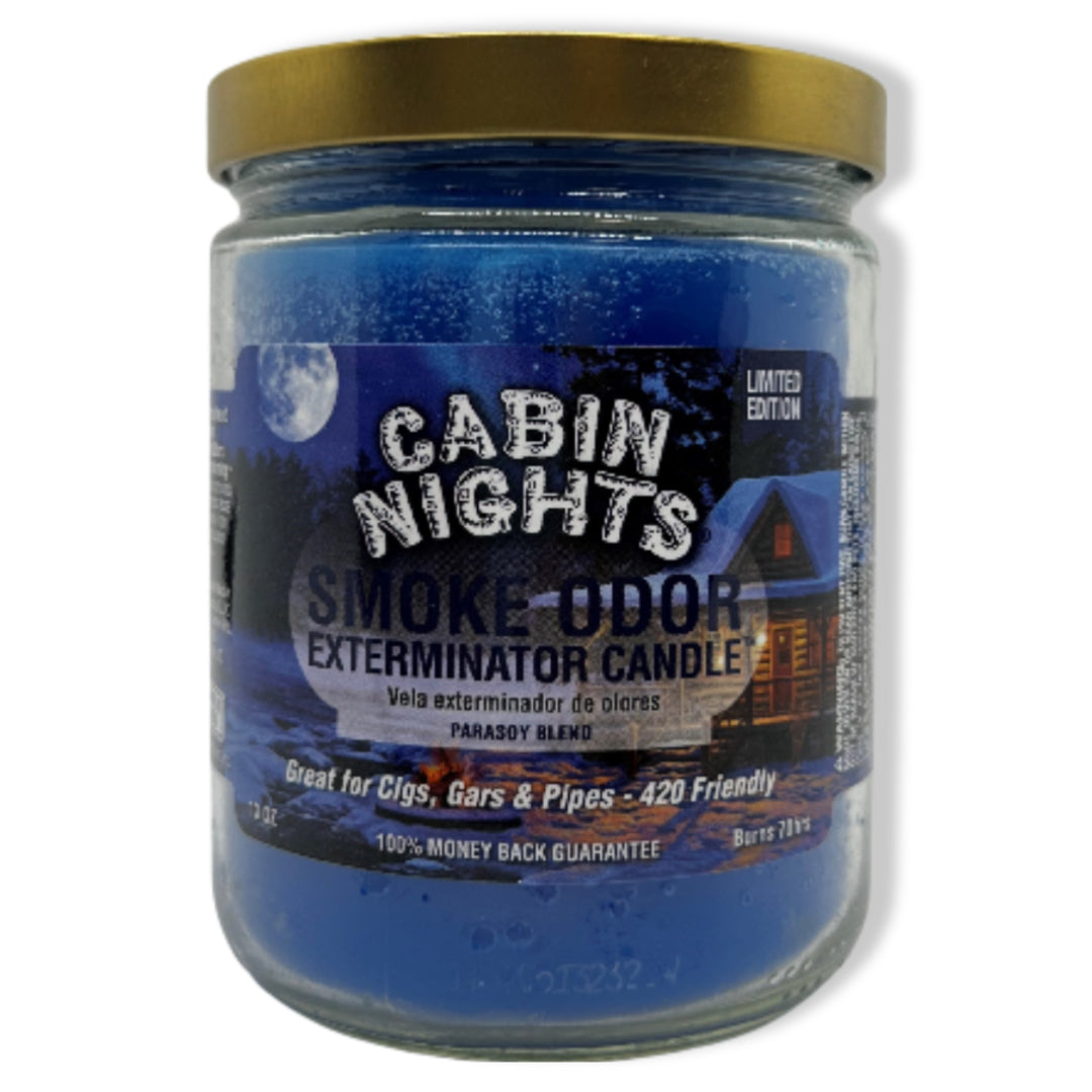 Smoke Odor Candle - Cabin Nights