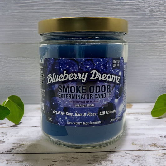 Smoke Exterminator Candle - Blueberry Dreamz