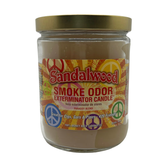 Smoke Exterminator Candle - Sandalwood