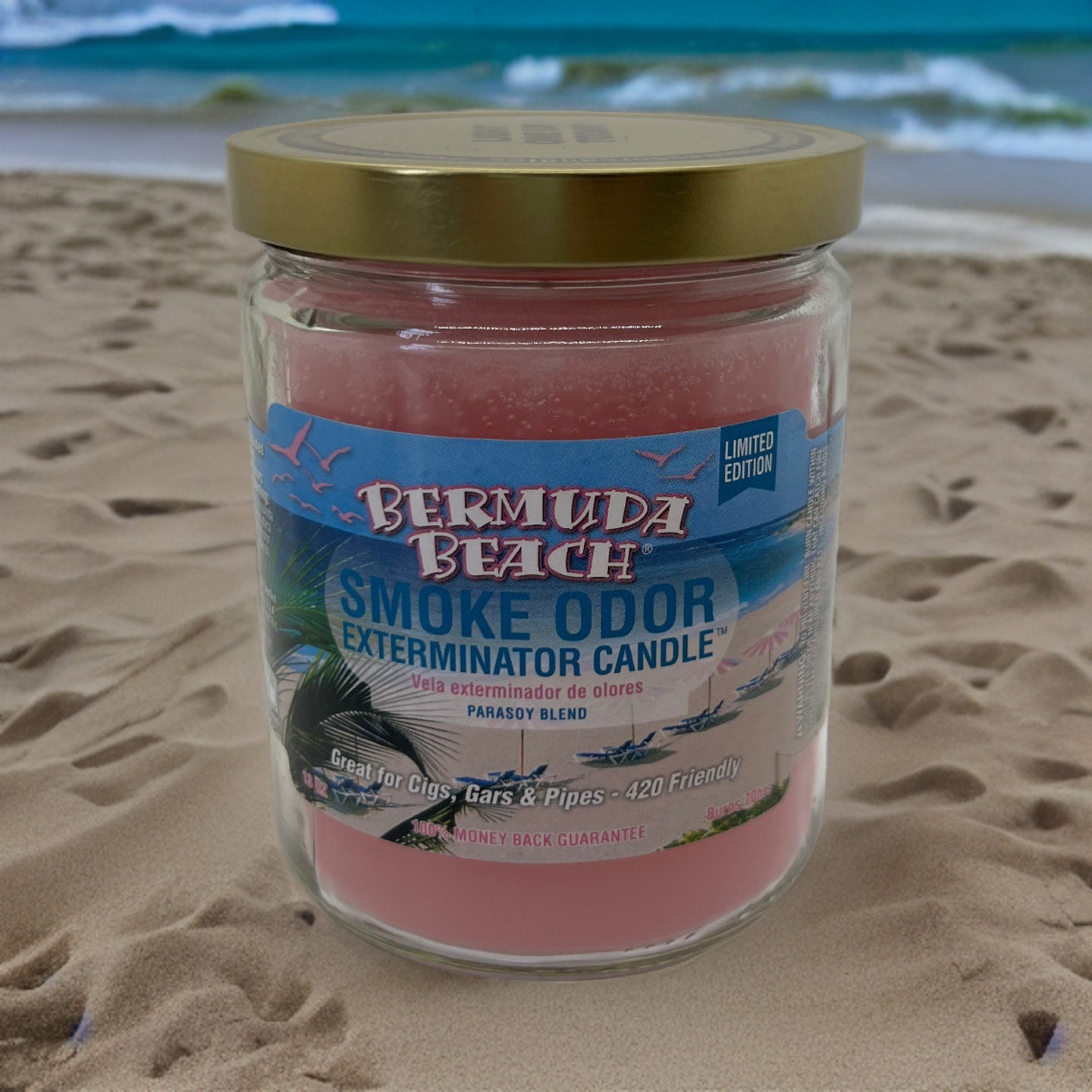 Smoke Odor Exterminator Candle - Bermuda Beach
