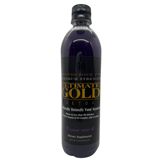 Ultimate Gold Detox - Gushin' Grape 20oz