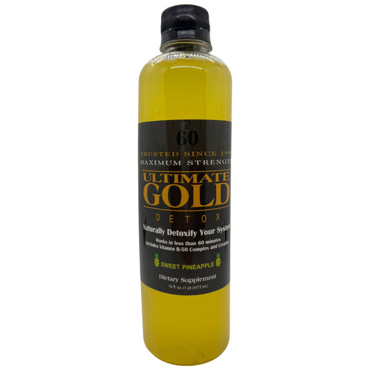 Ultimate Gold Detox - Sweet Pineapple 16oz