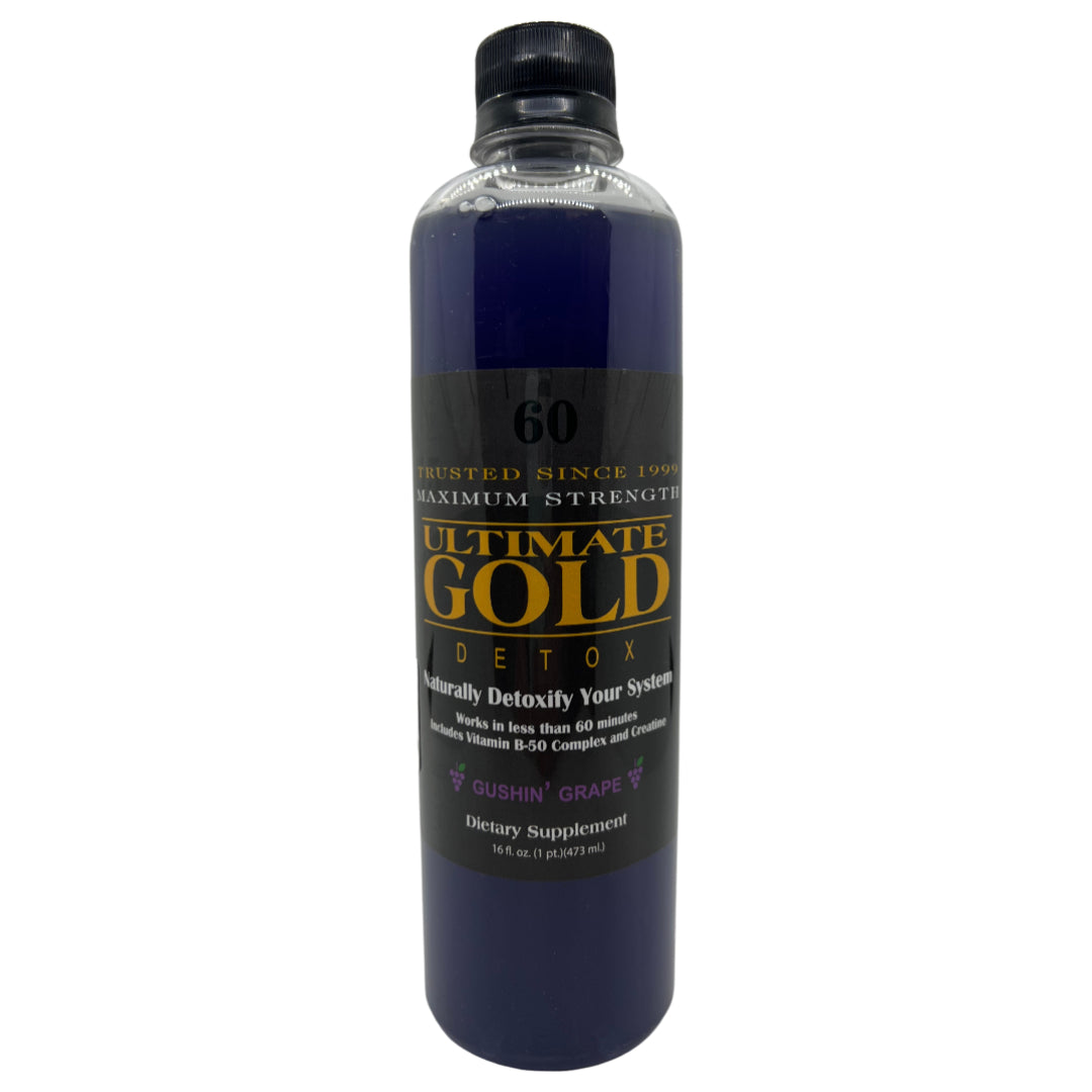 Ultimate Gold Detox - Gushin' Grape 16oz.