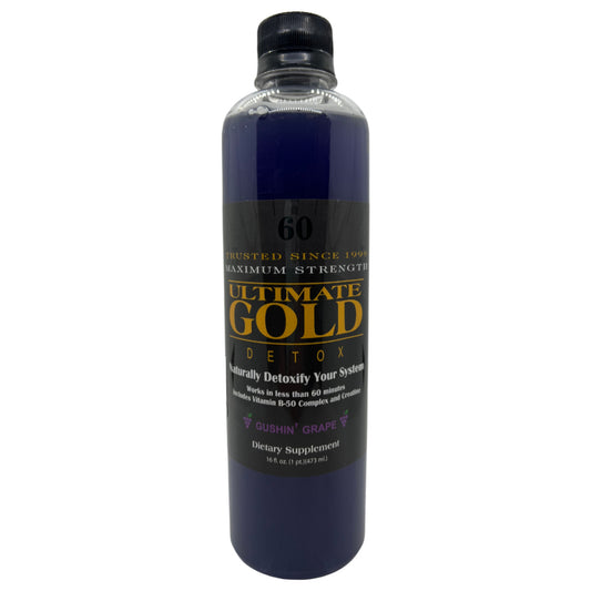 Ultimate Gold Detox - Gushin' Grape 16oz.