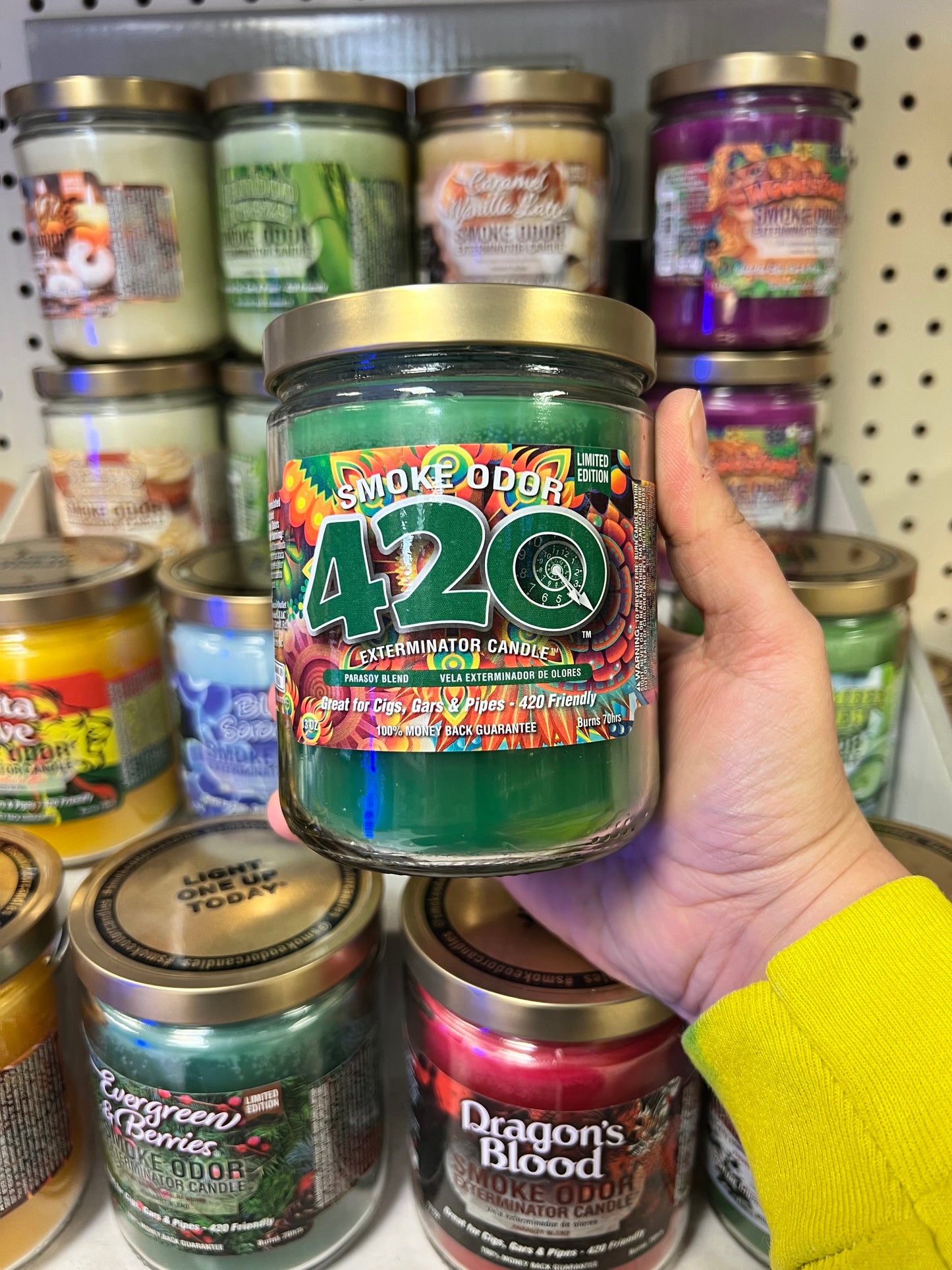 Smoke Odor Exterminator Candle 420