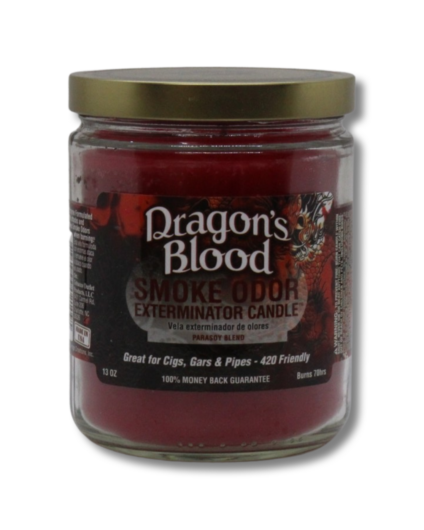 Smoke Odor Exterminator Candle Dragons Blood