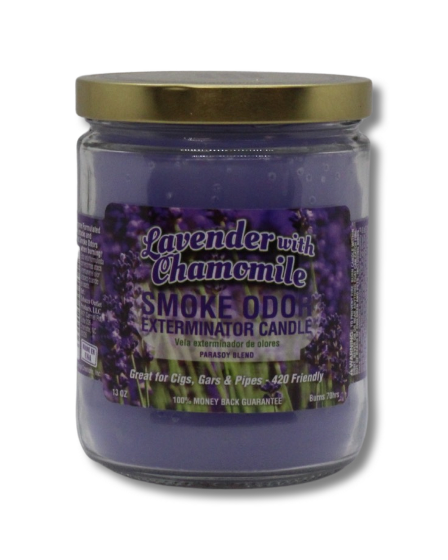 Smoke Odor Exterminator Candle Lavender with Chamomile