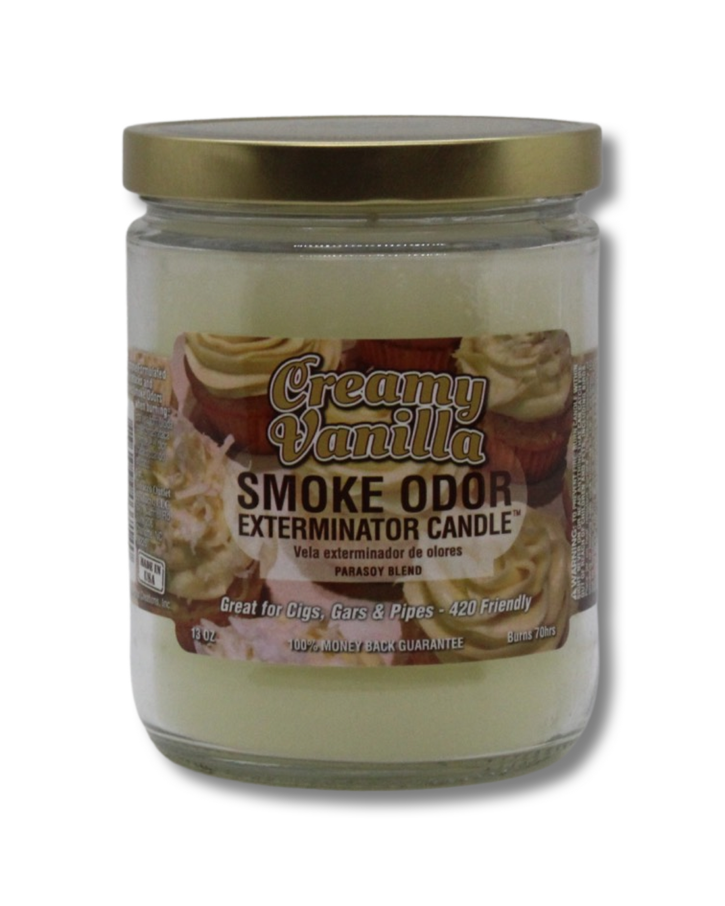 Smoke Odor Exterminator Candle Creamy Vanilla