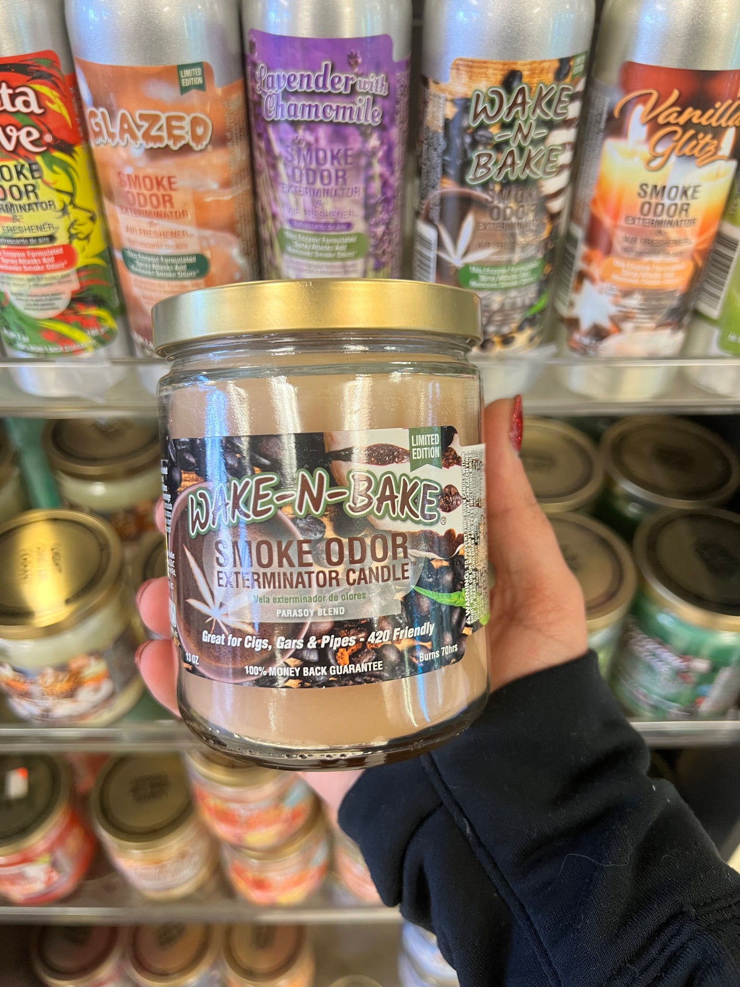 Smoke Odor Exterminator Candle Wake-N-Bake