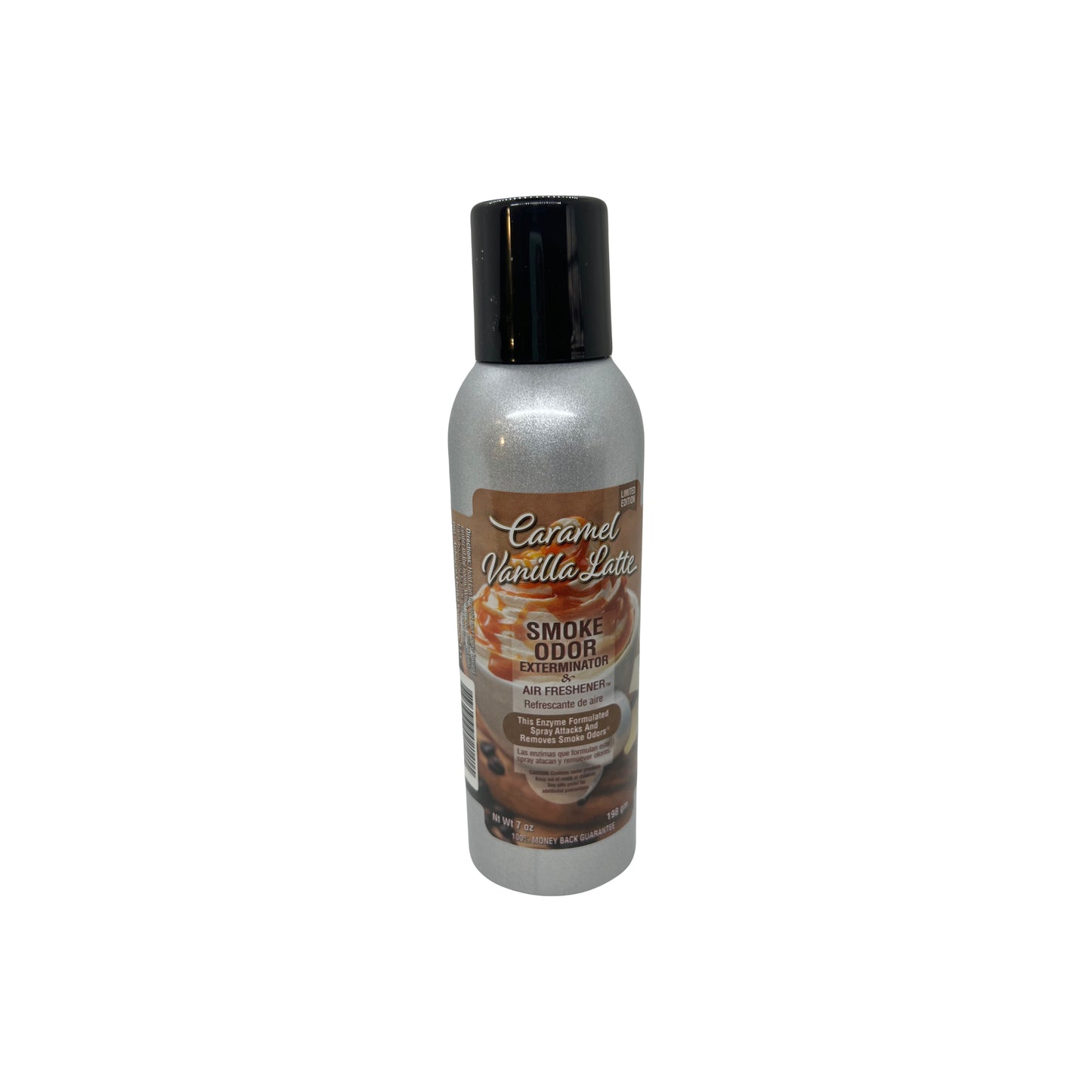 Smoke Odor Exterminator & Air Freshener Caramel Vanilla Latte 7oz