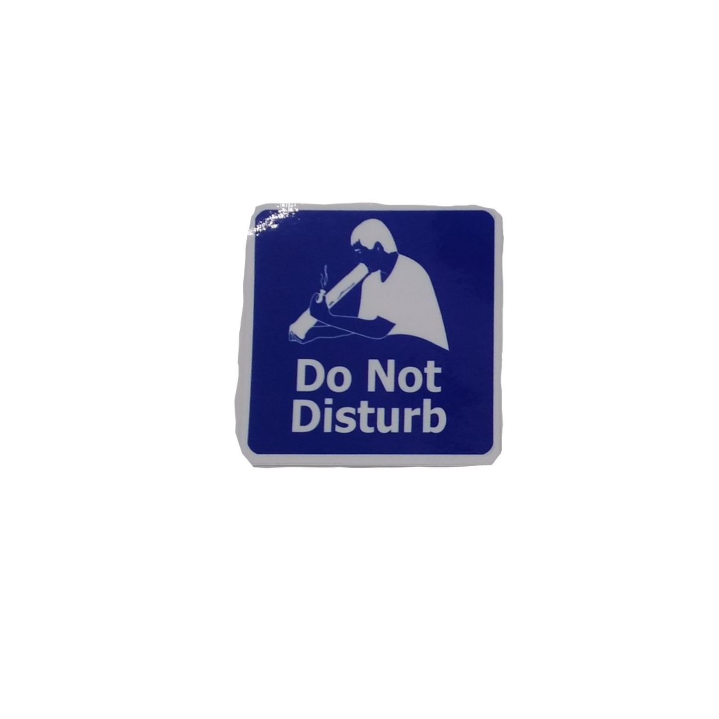 Do Not Disturb Smoking Sticker