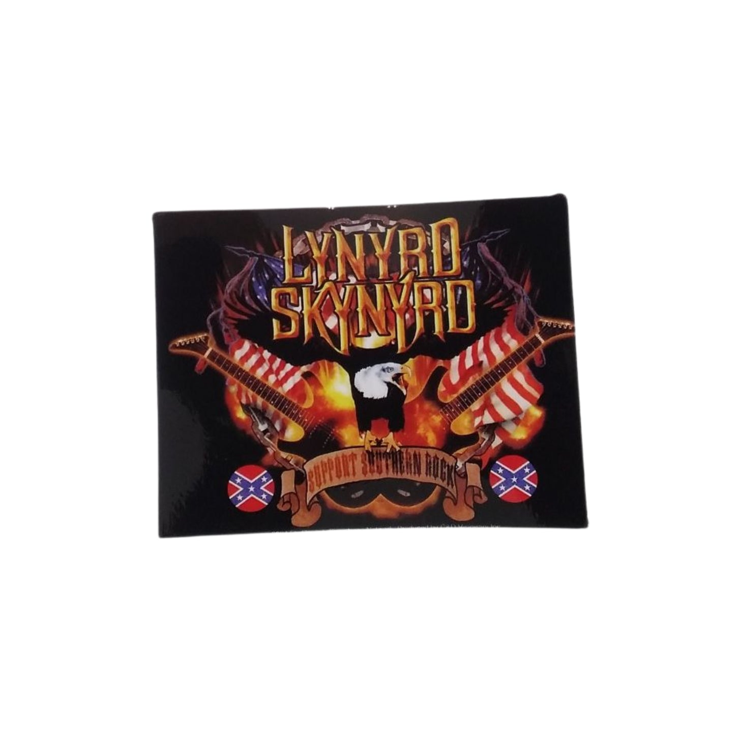 Lynyrd Skynyrd Support Southern Rock - Sticker