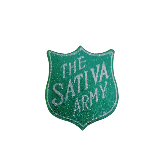 The Salvation Army Style Logo: The Sativa Army - Sticker