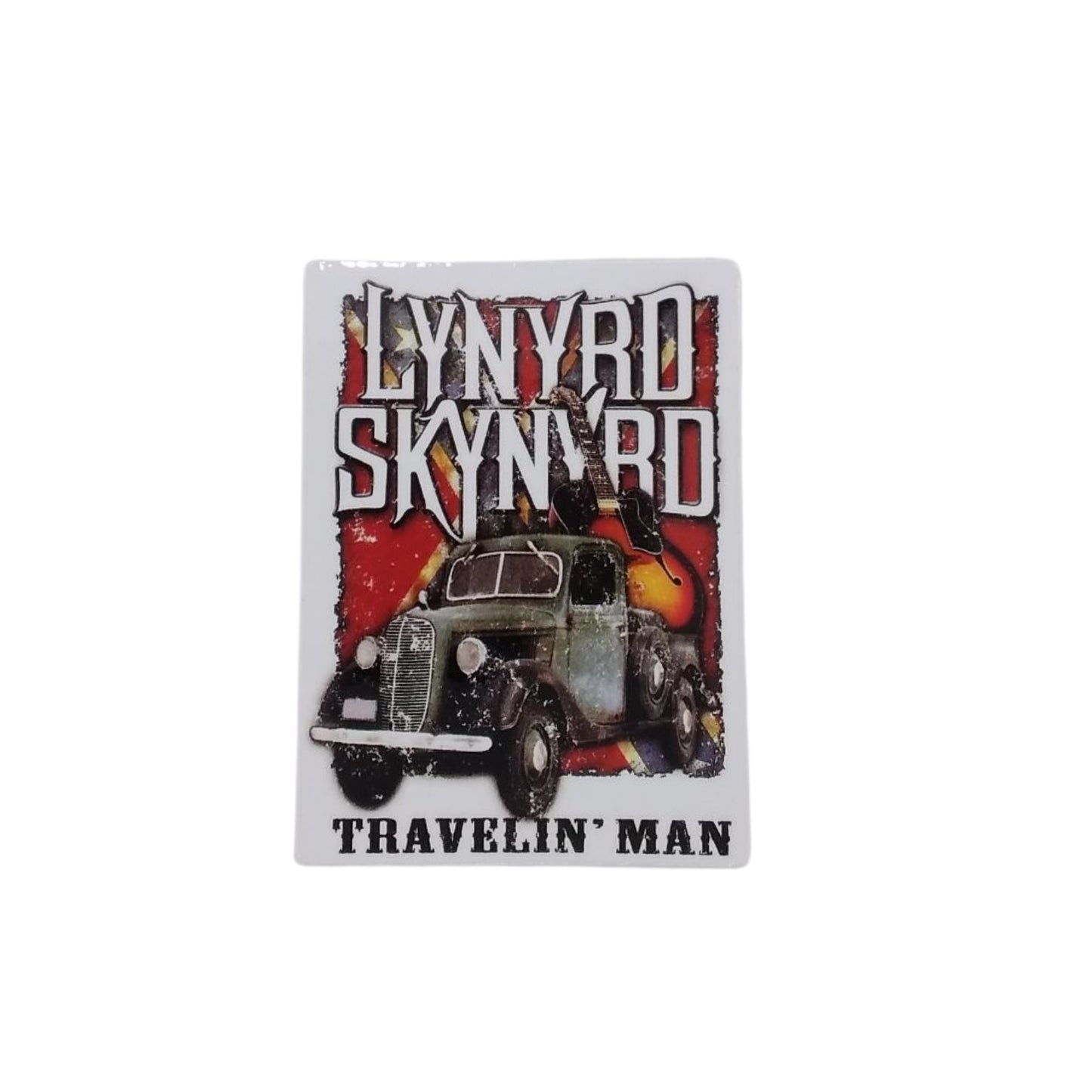 Lynyrd Skynyrd Travelin' Man - Sticker