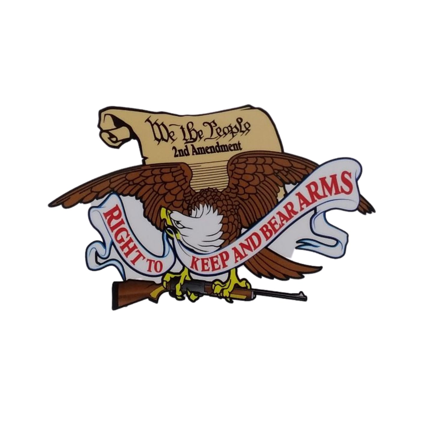 We The People, Right To Keep And Bear Arms - Sticker
