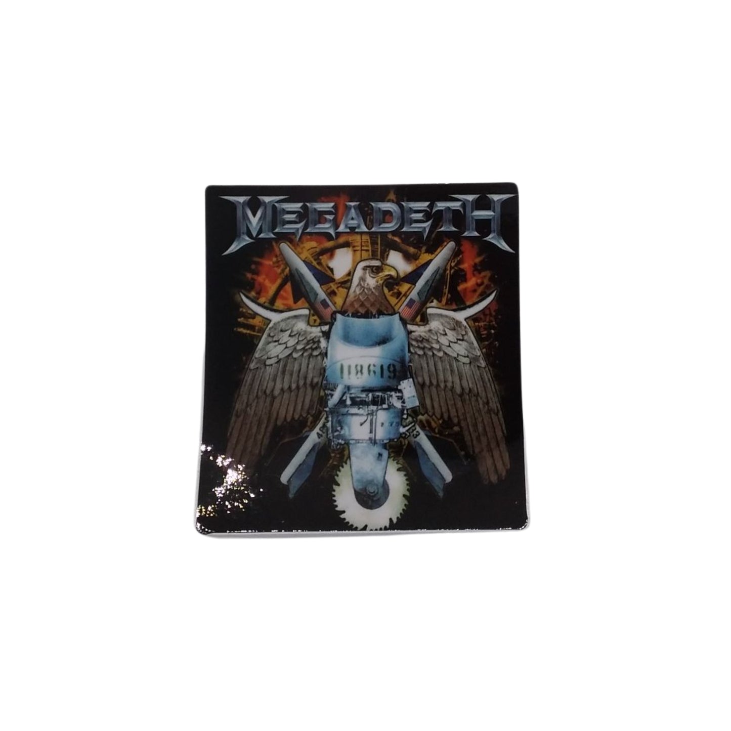 Heart Rock: Megadeth Eagle - Sticker