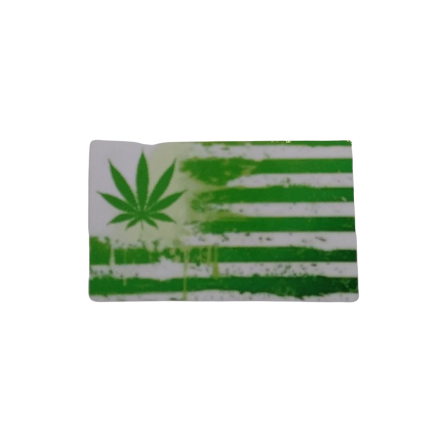 American Flag Style MJ Leaf - Sticker