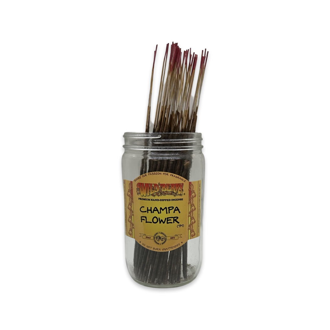 Wild Berry Incense Sticks- Champa Flower 100 pc