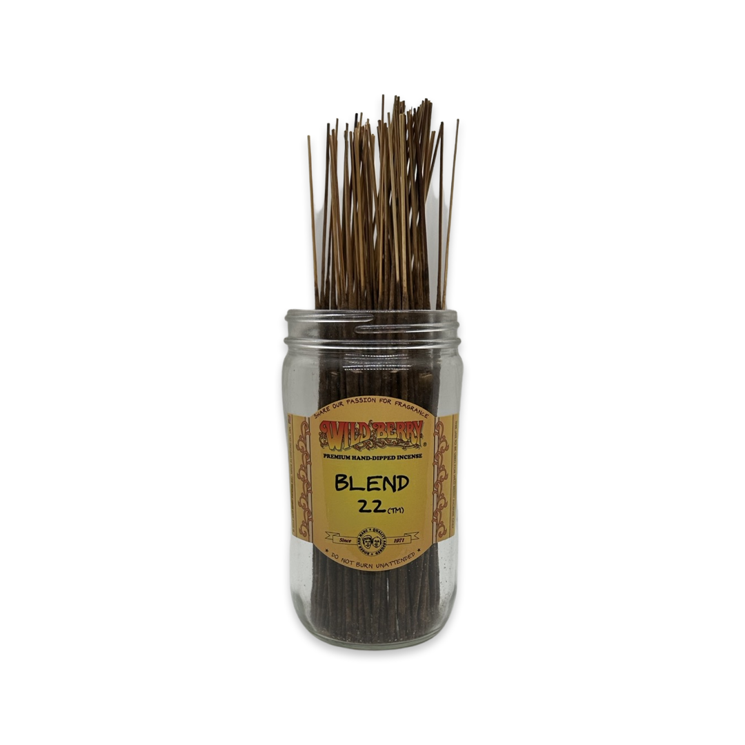Wild Berry Incense Sticks- Blend 22 100 pc